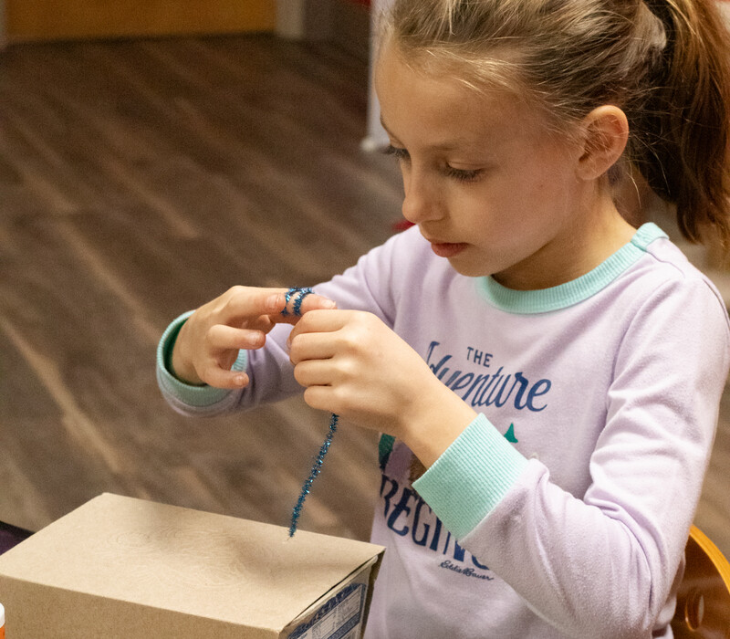Crafts and activities to help the animals!